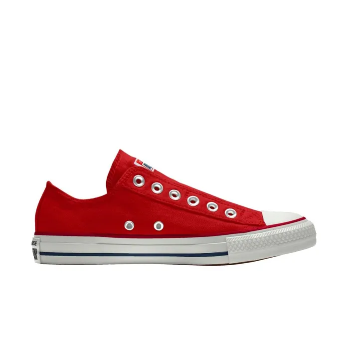 Converse SlipOns Custom Chuck Taylor All Star Slip By You Red 8211 MenWomen