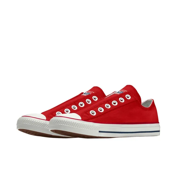 Converse SlipOns Custom Chuck Taylor All Star Slip By You Red 8211 MenWomen