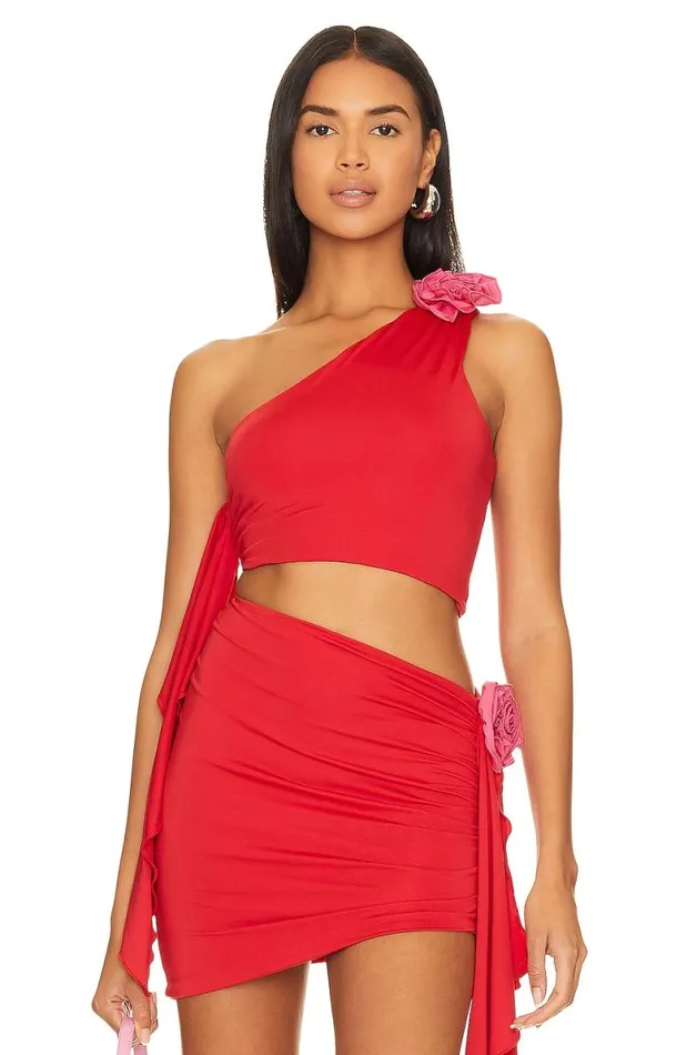 Cordelia Top Red and Pink Women Lovers and Friends Tops
