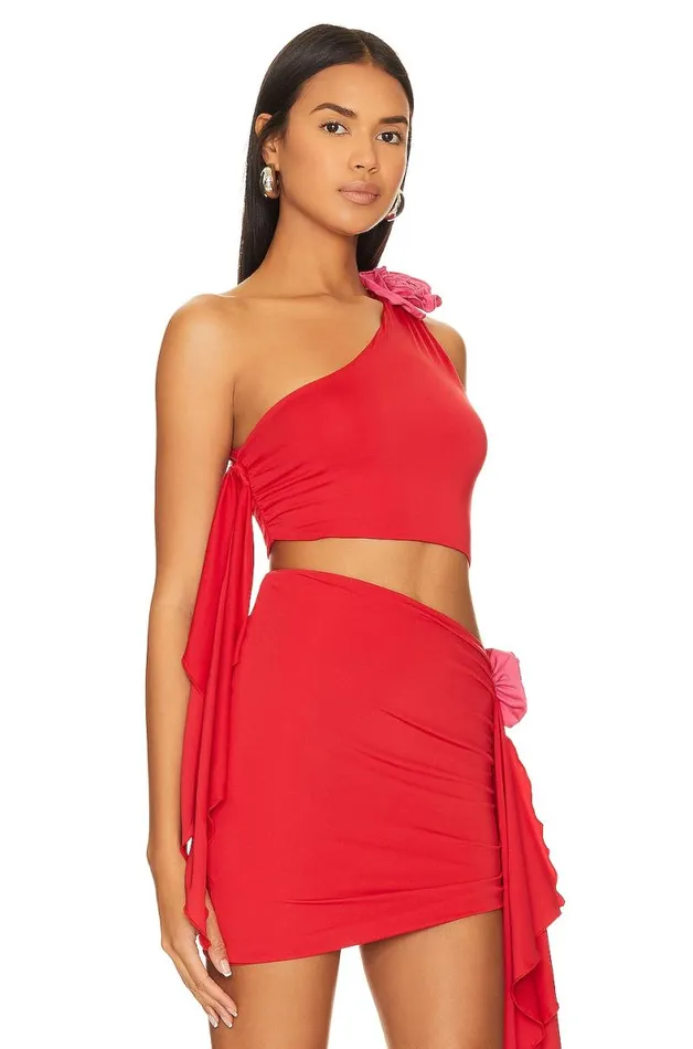 Cordelia Top Red and Pink Women Lovers and Friends Tops
