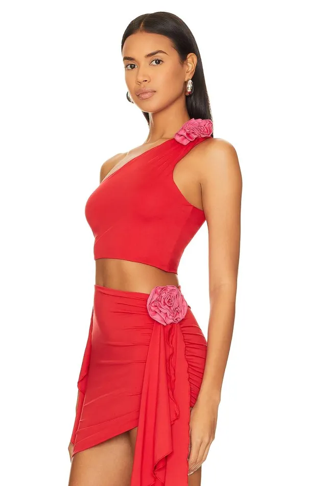 Cordelia Top Red and Pink Women Lovers and Friends Tops