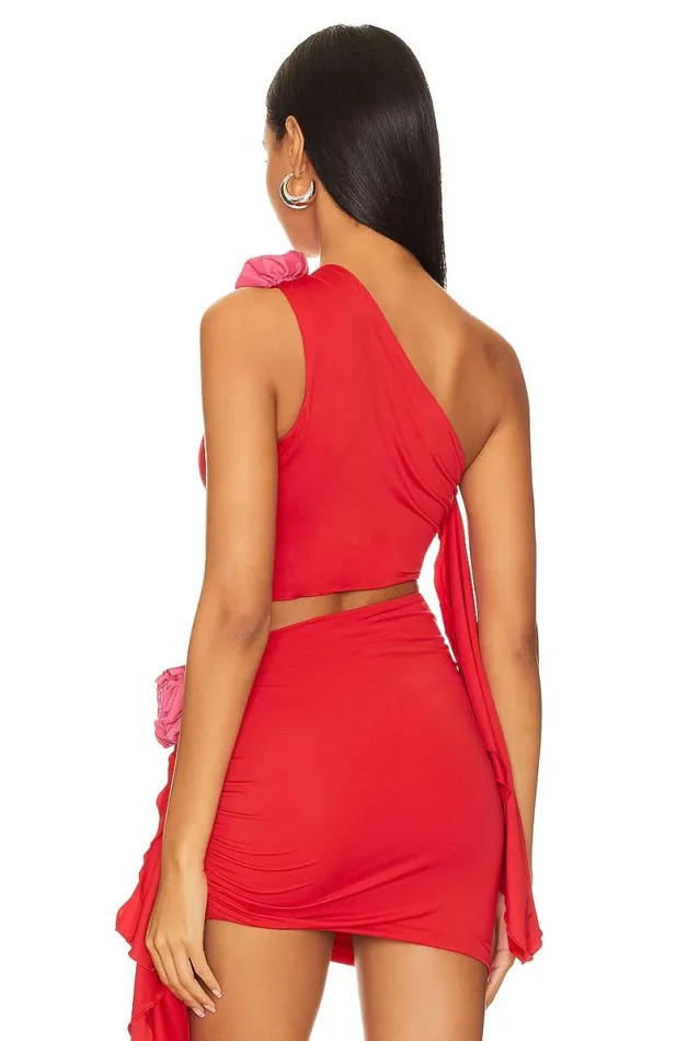 Cordelia Top Red and Pink Women Lovers and Friends Tops
