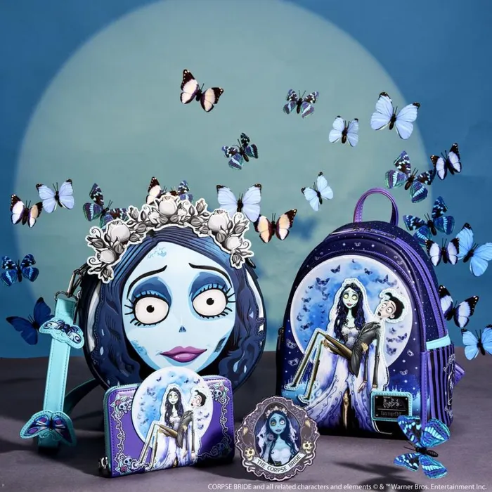 Corpse Bride Emily Lenticular 3 Unisex Loungefly Enamel Pins Corpse Bride Emily Lenticular 3 Unisex Loungefly Enamel Pins
