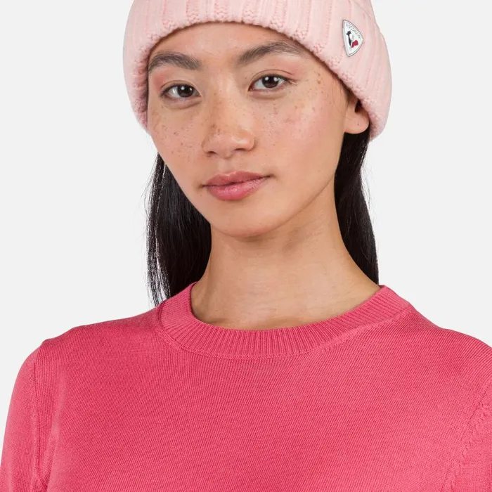 Damen Sweatshirts Und Pullover Rossignol Damenpullover Mit Rundhalsausschnitt Tearose
