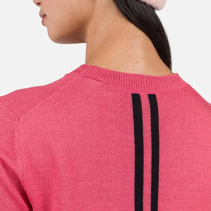 Damen Sweatshirts Und Pullover Rossignol Damenpullover Mit Rundhalsausschnitt Tearose
