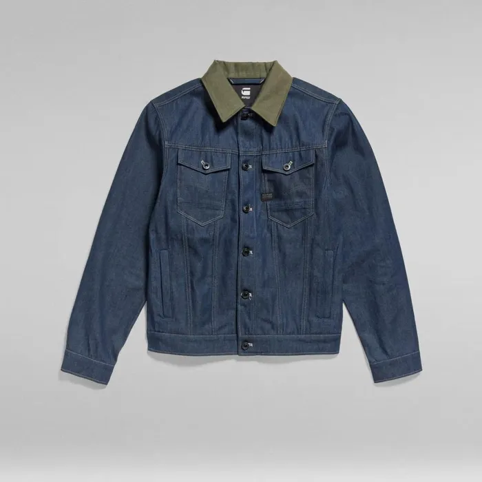 Denim Jackets Men GStar RAW Arc 3D Jacket PM Raw Denim