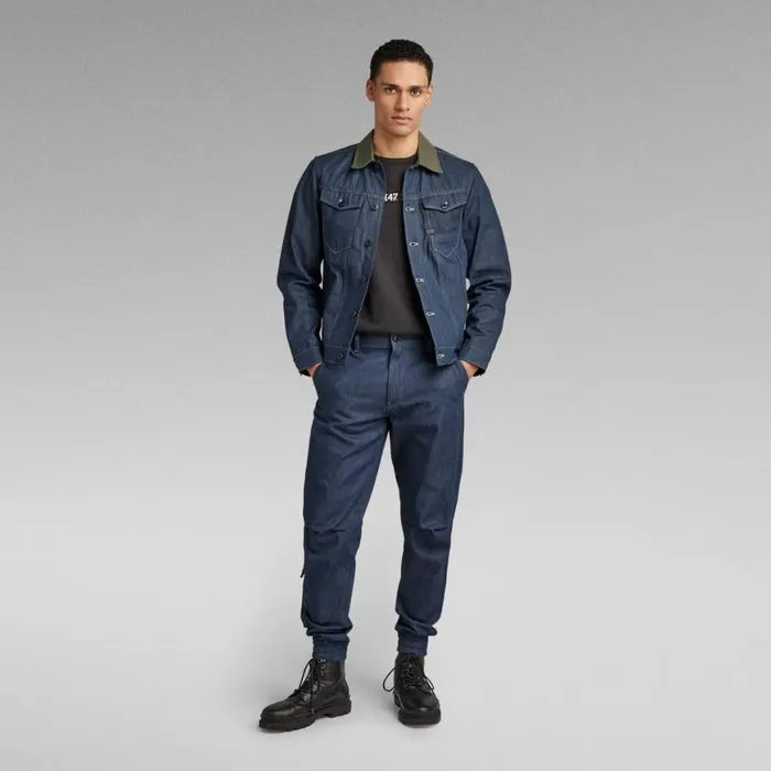 Denim Jackets Men GStar RAW Arc 3D Jacket PM Raw Denim