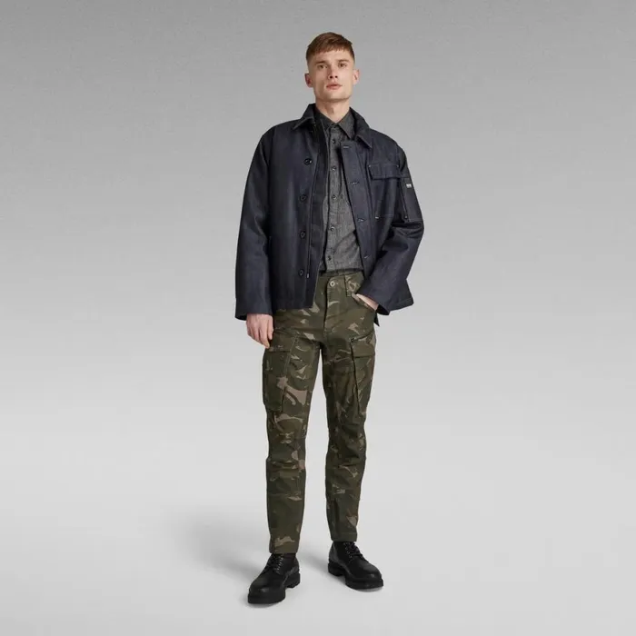Denim Jackets Men GStar RAW Deck Padded Denim Jacket Raw Denim