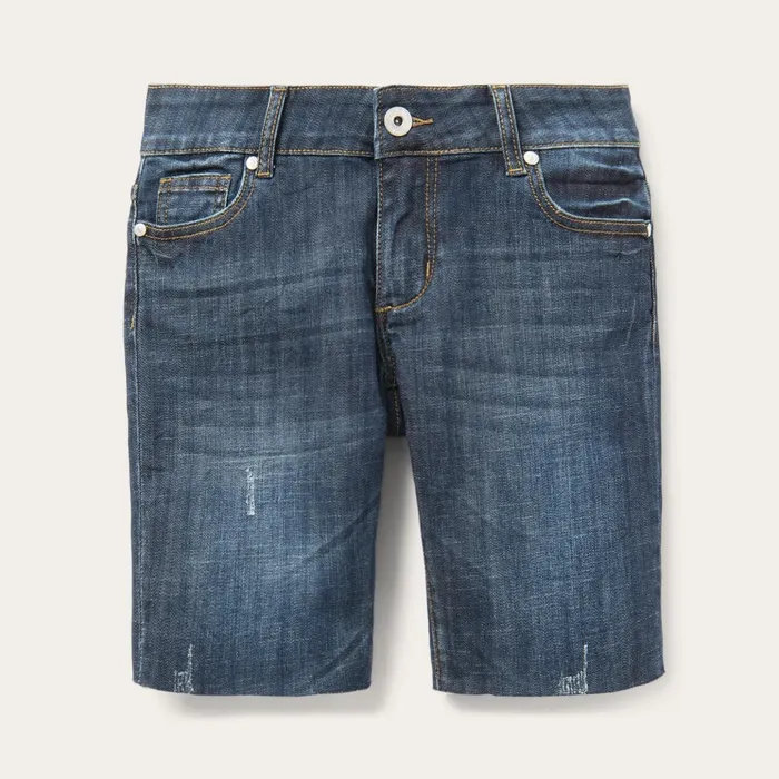 Denim Women Stetson Dark Wash Denim Shorts Blue