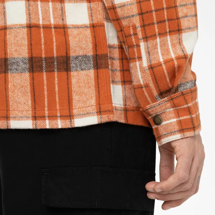 Dickies Button Up Nimmons Plaid Long Sleeve Shirt Bombay Brown Plaid Bombay Brown Plaid ncr 8211 Men Dickies Button Up Nimmons Plaid Long Sleeve Shirt Bombay Brown Plaid Bombay Brown Plaid ncr 8211 Men