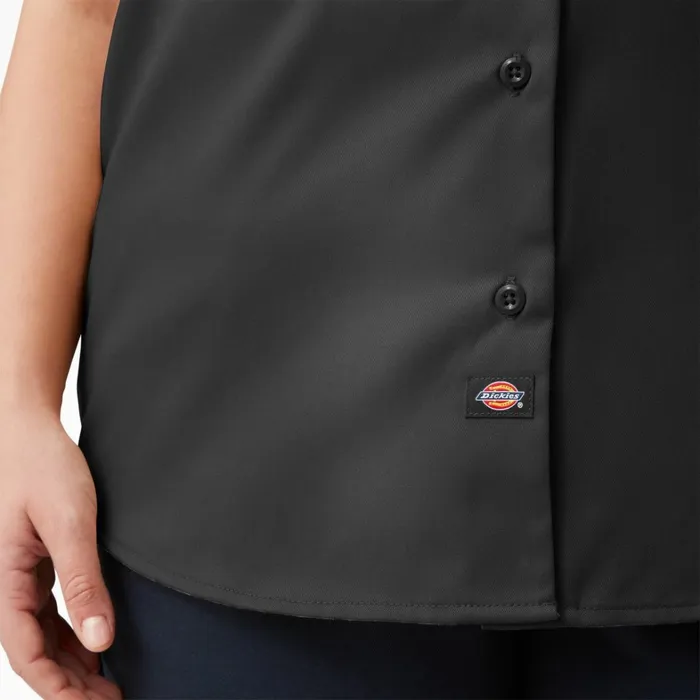 Dickies Button Up Women039s Plus 574 Original Work Shirt Black Black bsk 8211 Women Dickies Button Up Women039s Plus 574 Original Work Shirt Black Black bsk 8211 Women