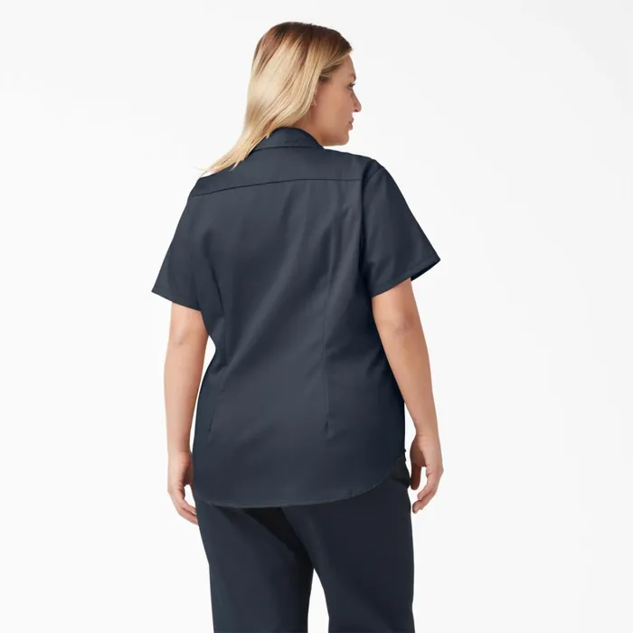 Dickies Button Up Women039s Plus 574 Original Work Shirt Dark Navy Dark Navy asn 8211 Women Dickies Button Up Women039s Plus 574 Original Work Shirt Dark Navy Dark Navy asn 8211 Women