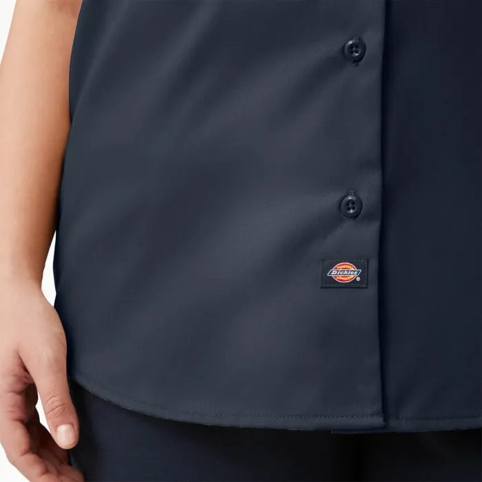 Dickies Button Up Women039s Plus 574 Original Work Shirt Dark Navy Dark Navy asn 8211 Women Dickies Button Up Women039s Plus 574 Original Work Shirt Dark Navy Dark Navy asn 8211 Women