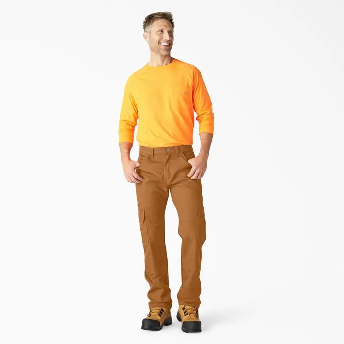 Dickies Cargo FLEX DuraTech Relaxed Fit Duck Cargo Pants Brown Duck Brown Duck bd 8211 Men Dickies Cargo FLEX DuraTech Relaxed Fit Duck Cargo Pants Brown Duck Brown Duck bd 8211 Men