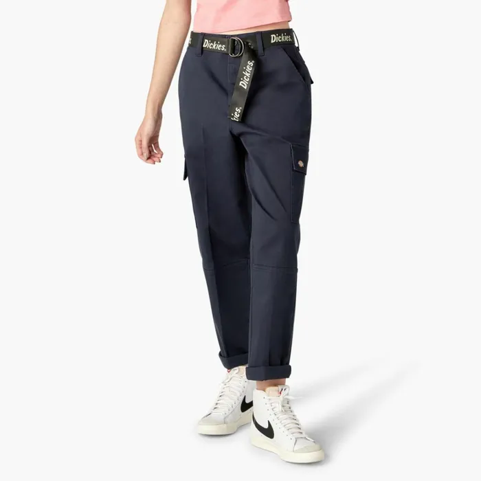 Dickies Cargo Women039s Relaxed Fit Contrast Stitch Cropped Cargo Pants Dark Navy Dark Navy dn 8211 Women Dickies Cargo Women039s Relaxed Fit Contrast Stitch Cropped Cargo Pants Dark Navy Dark Navy dn 8211 Women