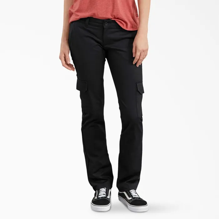 Dickies Cargo Womens Relaxed Fit Cargo Pants Rinsed Black Rinsed Black rbk 8211 Women Dickies Cargo Womens Relaxed Fit Cargo Pants Rinsed Black Rinsed Black rbk 8211 Women