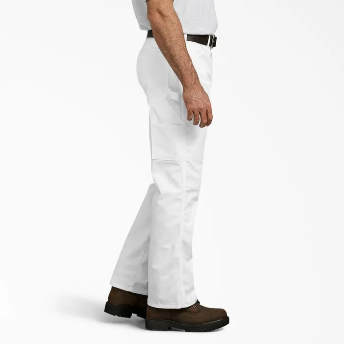 Dickies Carpenter FLEX Relaxed Fit Painter039s Pants White White wh 8211 Men Dickies Carpenter FLEX Relaxed Fit Painter039s Pants White White wh 8211 Men