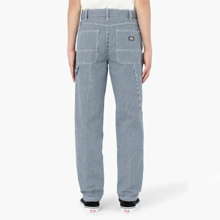 Dickies Carpenter Garyville Regular Fit Hickory Stripe Carpenter Pants EcruAirforce Blue Ecruairforce Blue eua 8211 Men Dickies Carpenter Garyville Regular Fit Hickory Stripe Carpenter Pants EcruAirforce Blue Ecruairforce Blue eua 8211 Men