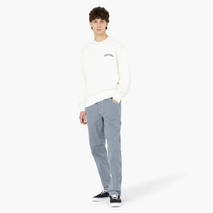 Dickies Carpenter Garyville Regular Fit Hickory Stripe Carpenter Pants EcruAirforce Blue Ecruairforce Blue eua 8211 Men Dickies Carpenter Garyville Regular Fit Hickory Stripe Carpenter Pants EcruAirforce Blue Ecruairforce Blue eua 8211 Men