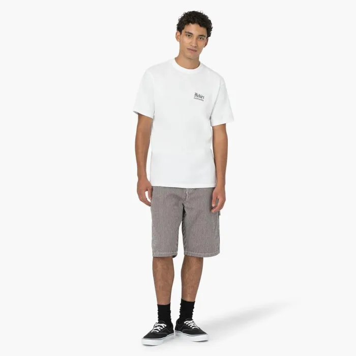 Dickies Carpenter Hickory Stripe Relaxed Fit Carpenter Shorts 11034 EcruBrown Ecrubrown eub 8211 Men Dickies Carpenter Hickory Stripe Relaxed Fit Carpenter Shorts 11034 EcruBrown Ecrubrown eub 8211 Men