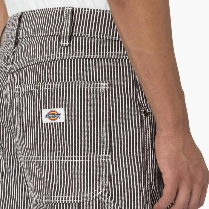 Dickies Carpenter Hickory Stripe Relaxed Fit Carpenter Shorts 11034 EcruBrown Ecrubrown eub 8211 Men Dickies Carpenter Hickory Stripe Relaxed Fit Carpenter Shorts 11034 EcruBrown Ecrubrown eub 8211 Men