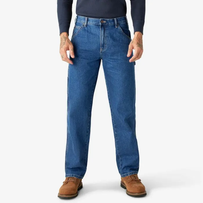 Dickies Carpenter Relaxed Fit Carpenter Jeans Stonewashed Indigo Blue Stonewashed Indigo Blue snb 8211 Men Dickies Carpenter Relaxed Fit Carpenter Jeans Stonewashed Indigo Blue Stonewashed Indigo Blue snb 8211 Men