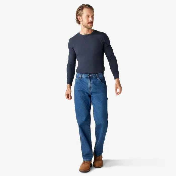 Dickies Carpenter Relaxed Fit Carpenter Jeans Stonewashed Indigo Blue Stonewashed Indigo Blue snb 8211 Men Dickies Carpenter Relaxed Fit Carpenter Jeans Stonewashed Indigo Blue Stonewashed Indigo Blue snb 8211 Men