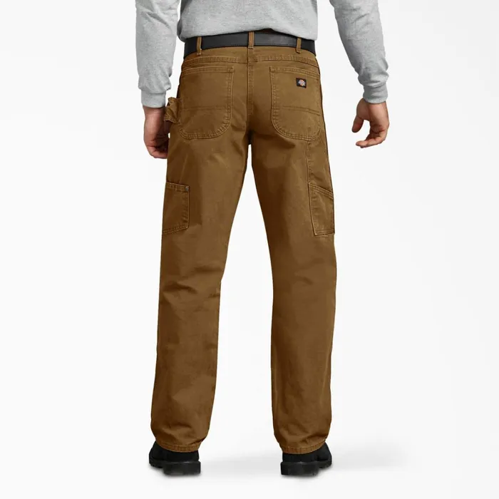 Dickies Carpenter Relaxed Fit Straight Leg Sanded Duck Carpenter Pants Rinsed Brown Duck Rinsed Brown Duck rbd 8211 Men Dickies Carpenter Relaxed Fit Straight Leg Sanded Duck Carpenter Pants Rinsed Brown Duck Rinsed Brown Duck rbd 8211 Men