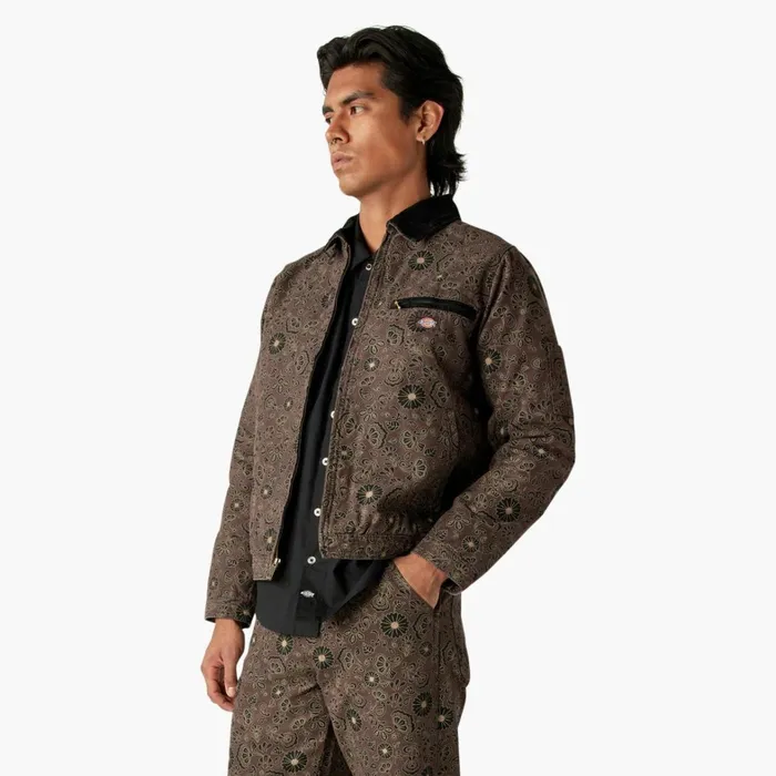 Dickies Coats and Jackets Ellis Floral Print Duck Canvas Jacket Dark Floral Dark Floral fcr 8211 Men Dickies Coats and Jackets Ellis Floral Print Duck Canvas Jacket Dark Floral Dark Floral fcr 8211 Men