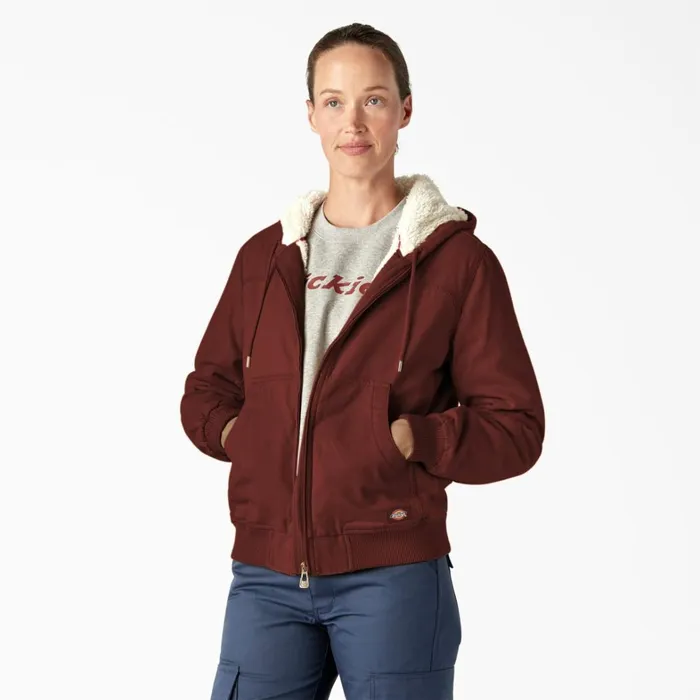 Dickies Coats and Jackets Women039s Fleece Lined Duck Canvas Jacket Rinsed Fired Brick Rinsed Fired Brick rfr 8211 Women Dickies Coats and Jackets Women039s Fleece Lined Duck Canvas Jacket Rinsed Fired Brick Rinsed Fired Brick rfr 8211 Women