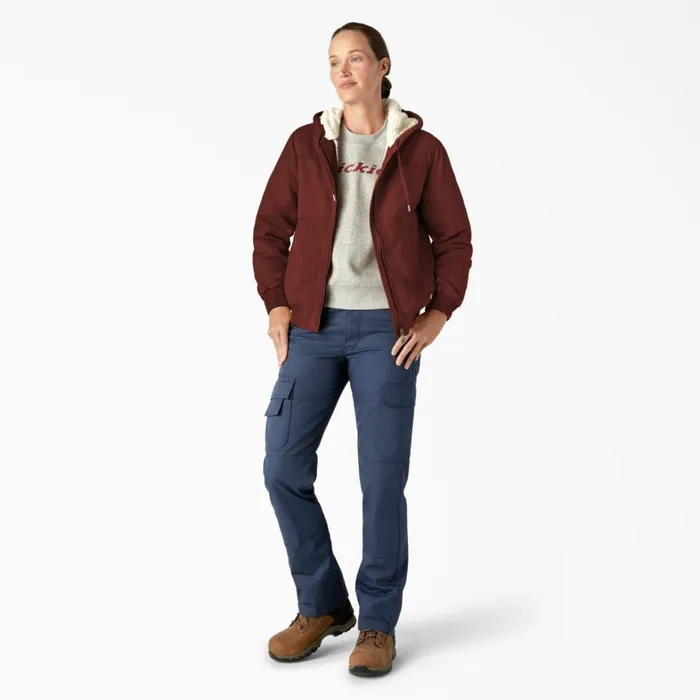 Dickies Coats and Jackets Women039s Fleece Lined Duck Canvas Jacket Rinsed Fired Brick Rinsed Fired Brick rfr 8211 Women Dickies Coats and Jackets Women039s Fleece Lined Duck Canvas Jacket Rinsed Fired Brick Rinsed Fired Brick rfr 8211 Women