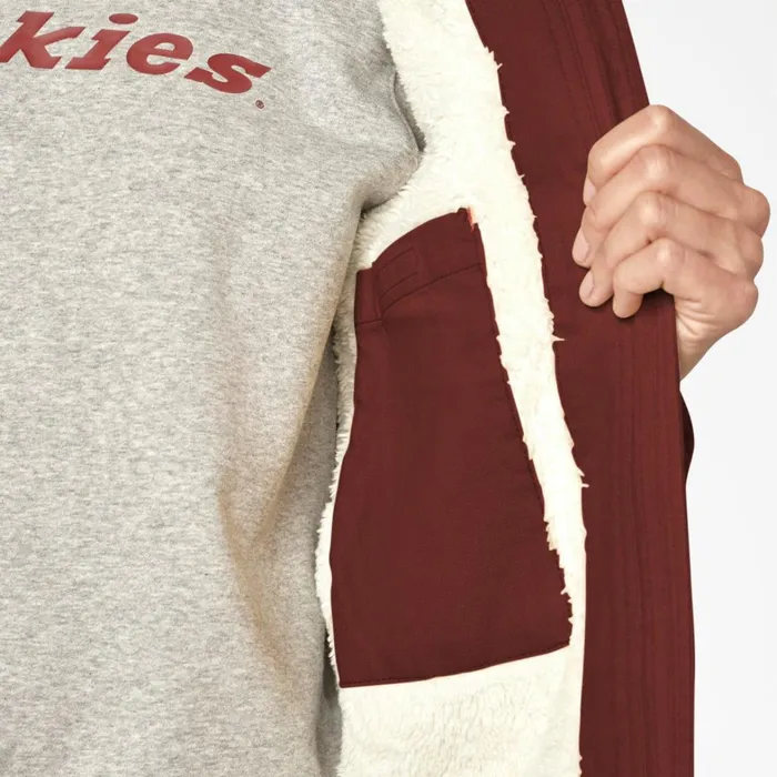 Dickies Coats and Jackets Women039s Fleece Lined Duck Canvas Jacket Rinsed Fired Brick Rinsed Fired Brick rfr 8211 Women Dickies Coats and Jackets Women039s Fleece Lined Duck Canvas Jacket Rinsed Fired Brick Rinsed Fired Brick rfr 8211 Women