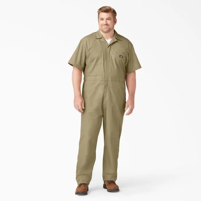 Dickies Coveralls Short Sleeve Coveralls Khaki Khaki kh 8211 Men Dickies Coveralls Short Sleeve Coveralls Khaki Khaki kh 8211 Men