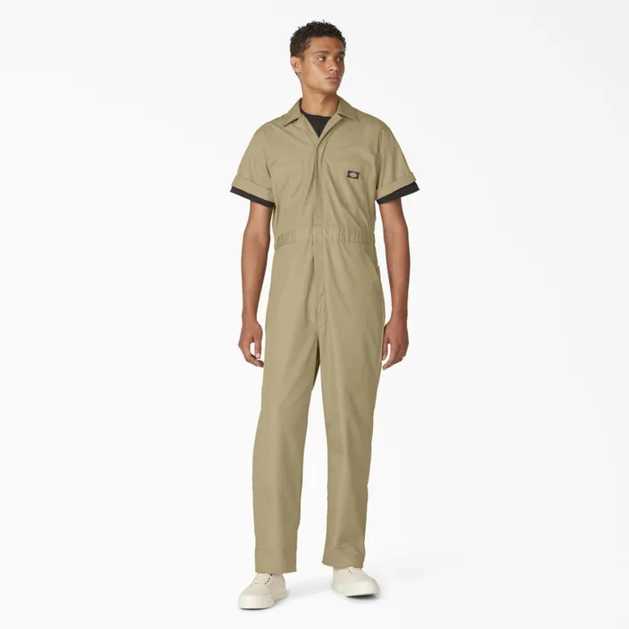 Dickies Coveralls Short Sleeve Coveralls Khaki Khaki kh 8211 Men Dickies Coveralls Short Sleeve Coveralls Khaki Khaki kh 8211 Men