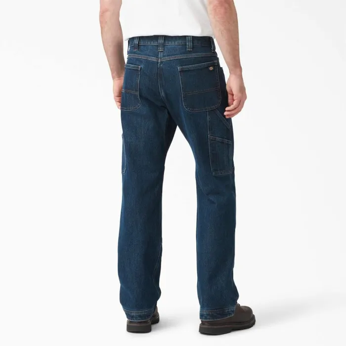 Dickies Double Knee FLEX DuraTech Relaxed Fit Jeans Medium Blue Medium Blue a1k 8211 Men Dickies Double Knee FLEX DuraTech Relaxed Fit Jeans Medium Blue Medium Blue a1k 8211 Men