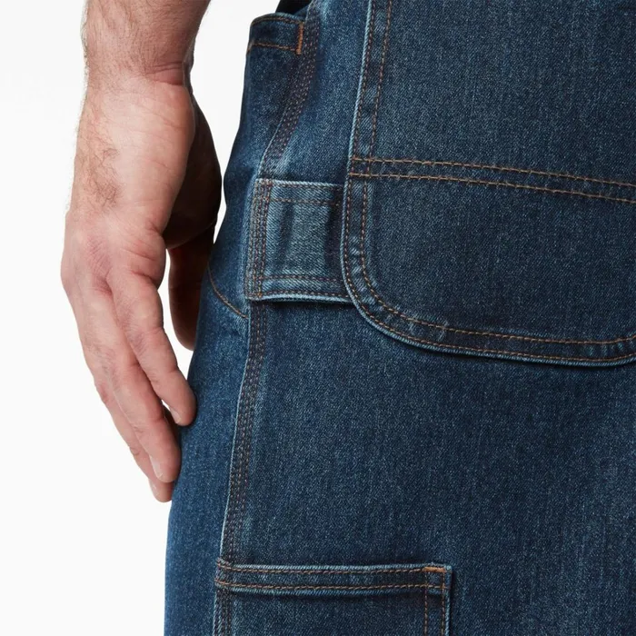Dickies Double Knee FLEX DuraTech Relaxed Fit Jeans Medium Blue Medium Blue a1k 8211 Men Dickies Double Knee FLEX DuraTech Relaxed Fit Jeans Medium Blue Medium Blue a1k 8211 Men
