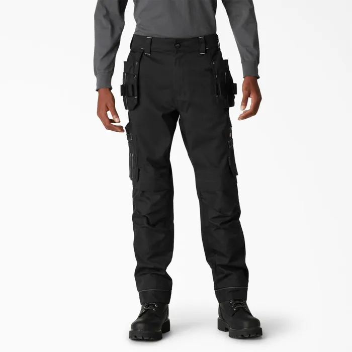 Dickies Double Knee FLEX Performance Workwear Regular Fit Holster Pants Black Black ubk 8211 Men Dickies Double Knee FLEX Performance Workwear Regular Fit Holster Pants Black Black ubk 8211 Men