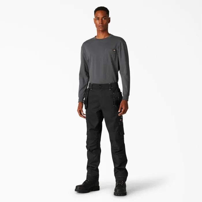 Dickies Double Knee FLEX Performance Workwear Regular Fit Holster Pants Black Black ubk 8211 Men Dickies Double Knee FLEX Performance Workwear Regular Fit Holster Pants Black Black ubk 8211 Men