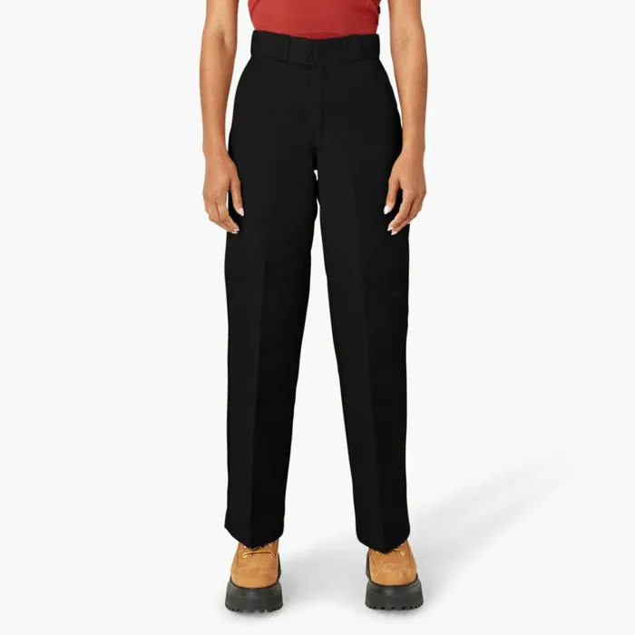 Dickies Double Knee Womens Loose Fit Double Knee Work Pants Black Black bk 8211 Women Dickies Double Knee Womens Loose Fit Double Knee Work Pants Black Black bk 8211 Women
