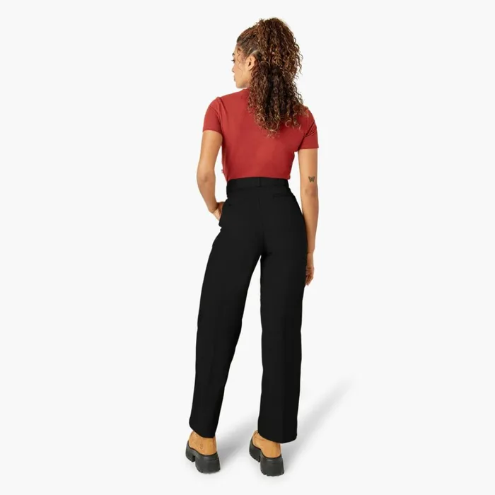 Dickies Double Knee Womens Loose Fit Double Knee Work Pants Black Black bk 8211 Women Dickies Double Knee Womens Loose Fit Double Knee Work Pants Black Black bk 8211 Women