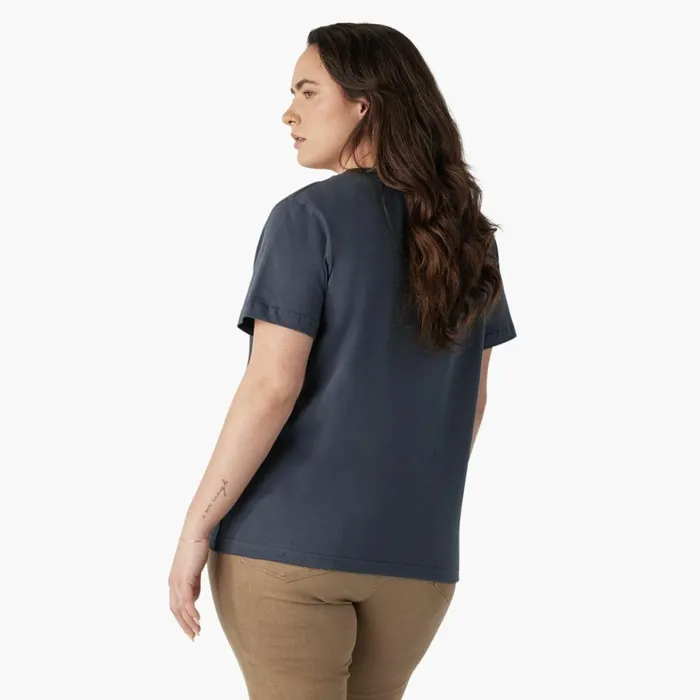 Dickies Hi Vis Women039s Plus Heavyweight Short Sleeve Pocket TShirt Airforce Blue Airforce Blue af 8211 Women Dickies Hi Vis Women039s Plus Heavyweight Short Sleeve Pocket TShirt Airforce Blue Airforce Blue af 8211 Women