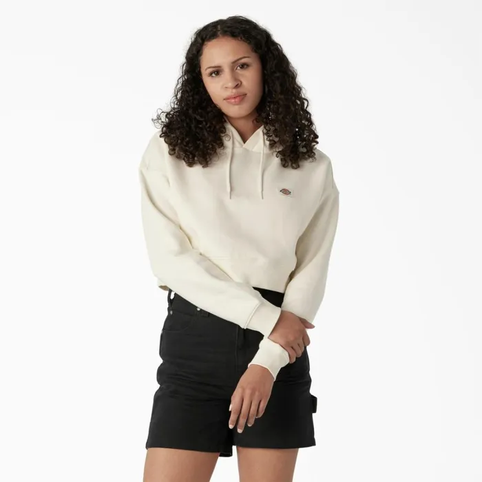 Dickies Hoodies and Sweatshirts Women039s Oakport Cropped Hoodie Cloud Cloud cl9 8211 Women Dickies Hoodies and Sweatshirts Women039s Oakport Cropped Hoodie Cloud Cloud cl9 8211 Women