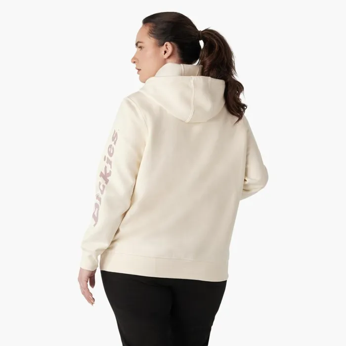 Dickies Hoodies and Sweatshirts Women039s Plus Water Repellent Sleeve Logo Hoodie Antique White Antique White aw 8211 Women Dickies Hoodies and Sweatshirts Women039s Plus Water Repellent Sleeve Logo Hoodie Antique White Antique White aw 8211 Women