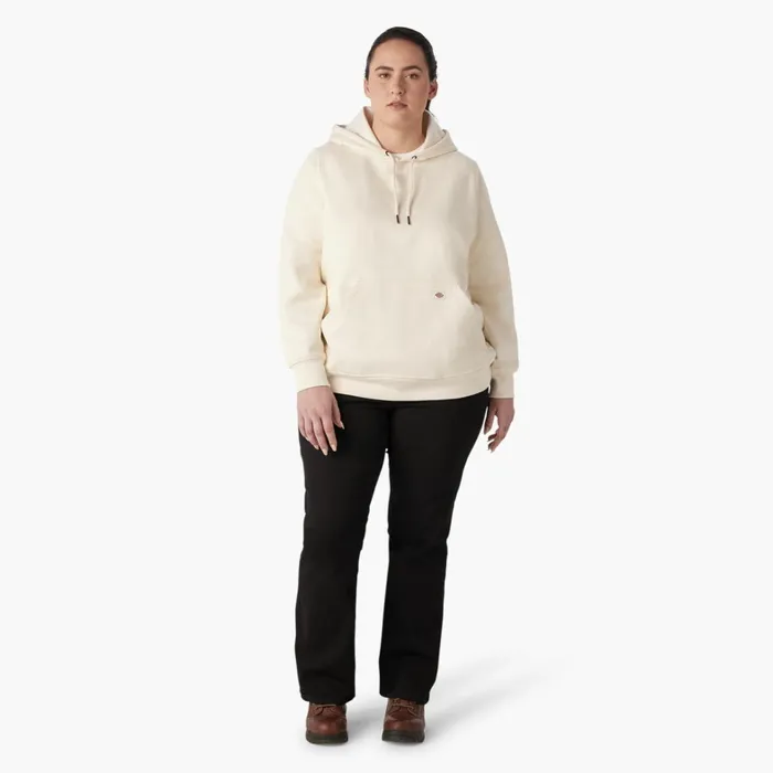 Dickies Hoodies and Sweatshirts Women039s Plus Water Repellent Sleeve Logo Hoodie Antique White Antique White aw 8211 Women Dickies Hoodies and Sweatshirts Women039s Plus Water Repellent Sleeve Logo Hoodie Antique White Antique White aw 8211 Women