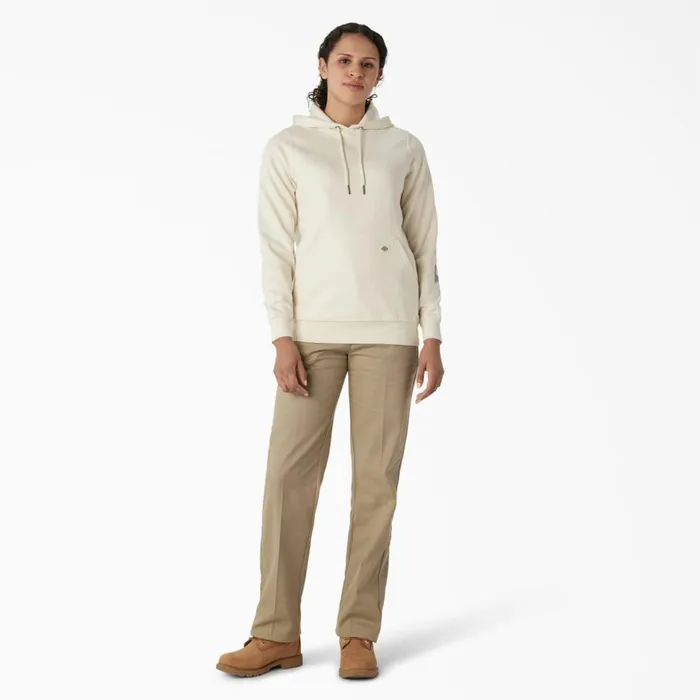 Dickies Hoodies and Sweatshirts Women039s Water Repellent Sleeve Logo Hoodie Antique White Antique White aw 8211 Women Dickies Hoodies and Sweatshirts Women039s Water Repellent Sleeve Logo Hoodie Antique White Antique White aw 8211 Women