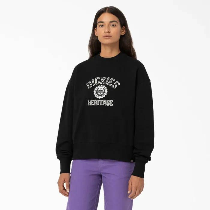 Dickies Hoodies and Sweatshirts Womens Oxford Sweatshirt Black Black kbk 8211 Women Dickies Hoodies and Sweatshirts Womens Oxford Sweatshirt Black Black kbk 8211 Women