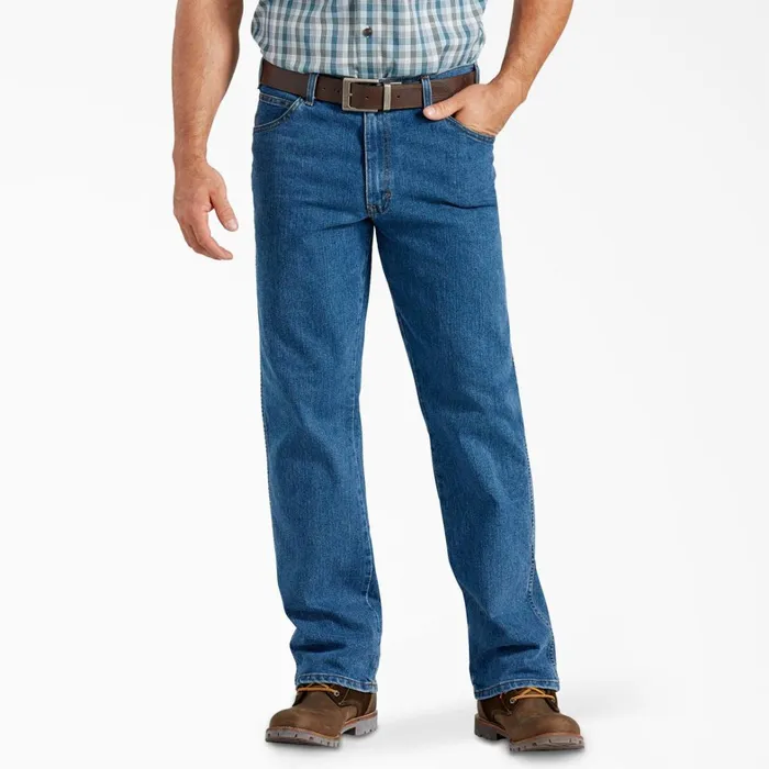 Dickies Jeans FLEX Active Waist Relaxed Fit Jeans Stonewashed Indigo Blue Stonewashed Indigo Blue snb 8211 Men Dickies Jeans FLEX Active Waist Relaxed Fit Jeans Stonewashed Indigo Blue Stonewashed Indigo Blue snb 8211 Men