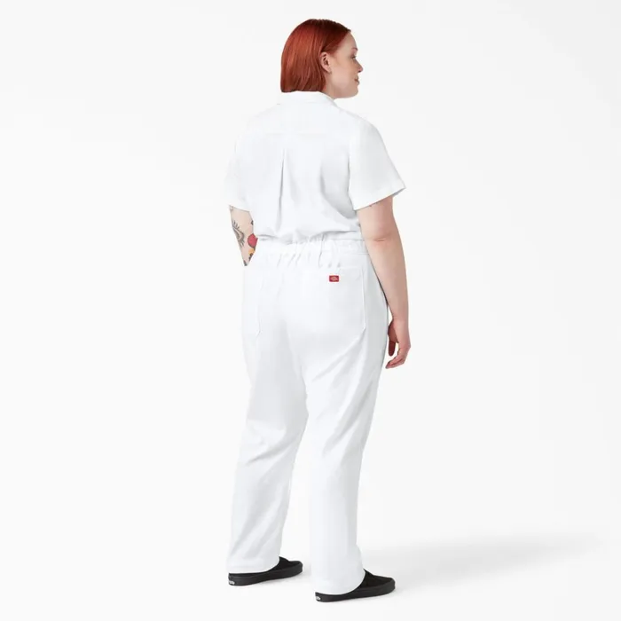 Dickies Painters Women039s Plus FLEX Cooling TempiQ Short Sleeve Coveralls White White wh 8211 Women Dickies Painters Women039s Plus FLEX Cooling TempiQ Short Sleeve Coveralls White White wh 8211 Women
