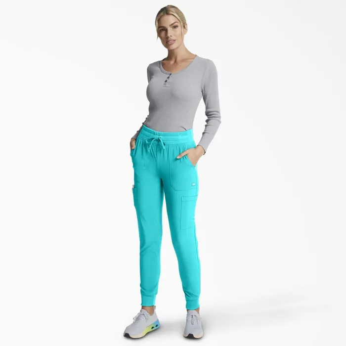 Dickies Scrubs Women039s EDS Essentials Jogger Scrub Pants Teal Teal dtl 8211 Women Dickies Scrubs Women039s EDS Essentials Jogger Scrub Pants Teal Teal dtl 8211 Women