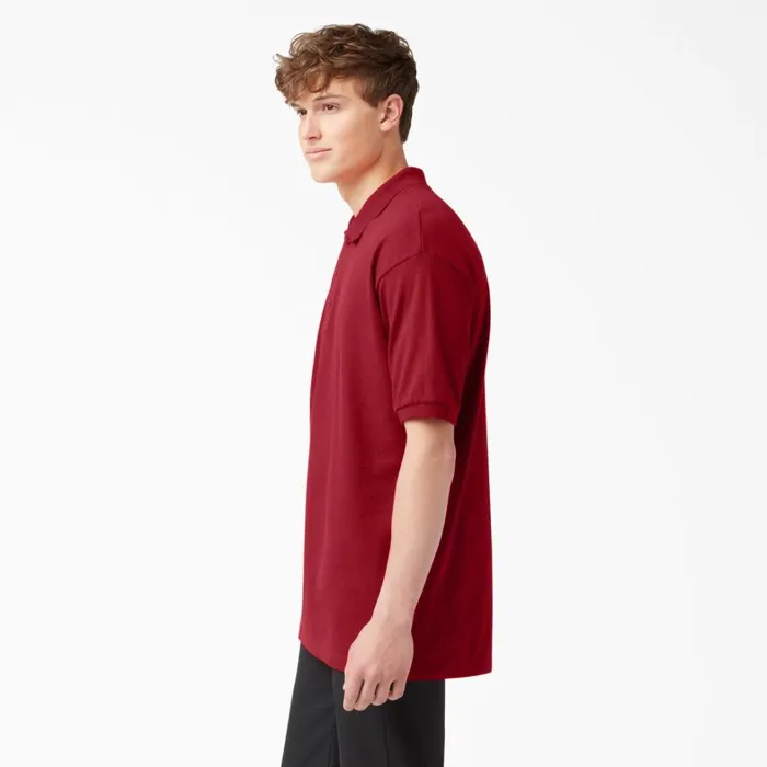 Dickies Shirts Adult Size Piqu Short Sleeve Polo English Red English Red er 8211 Kids Dickies Shirts Adult Size Piqu Short Sleeve Polo English Red English Red er 8211 Kids
